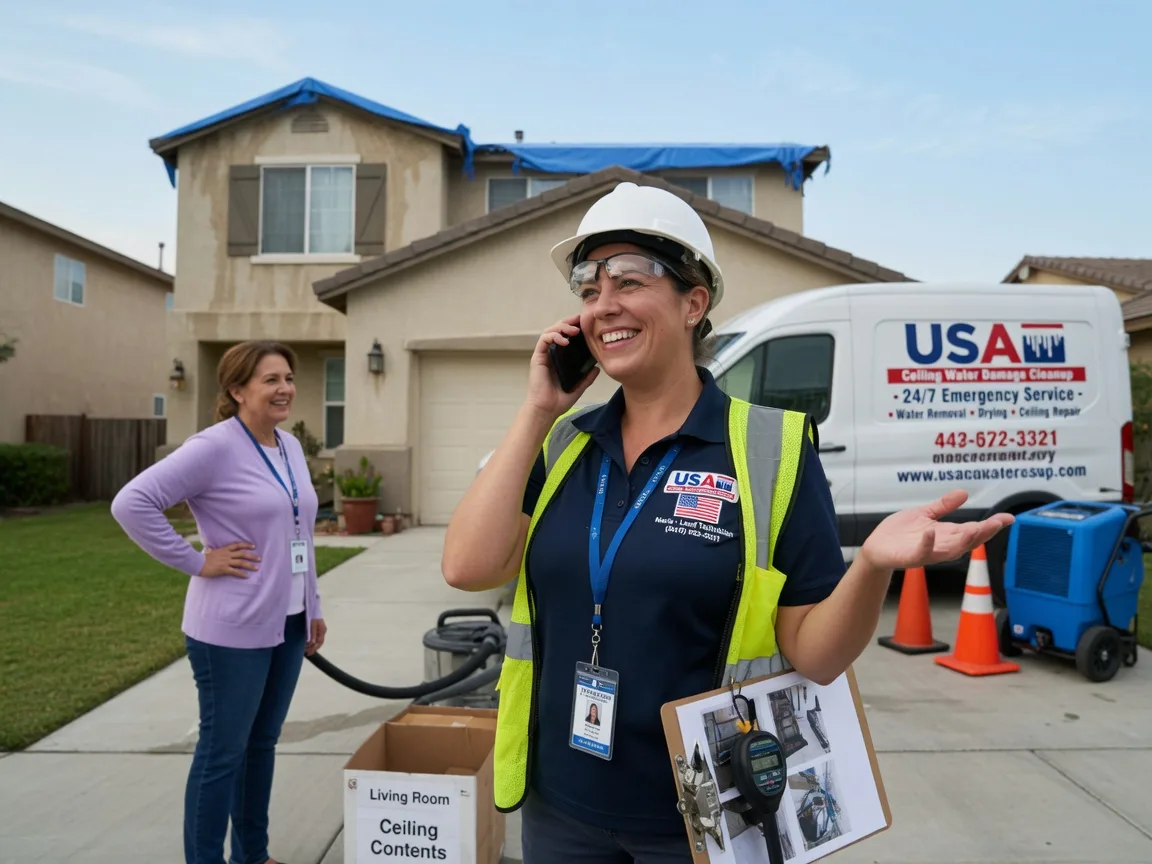 Ceiling Water Damage Restoration Elcho, WI FAQs